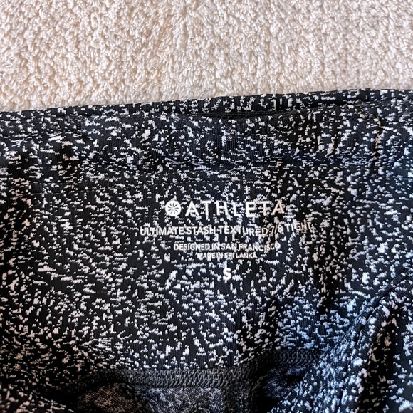 Athleta Ultimate Stash Textured 7/8 tight size S - Picture 3 of 4
